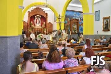  Telde rinde honores a la Virgen de Las Nieves con una solemne misa en Lomo Magullo/Francisco Javier Santana-TA.